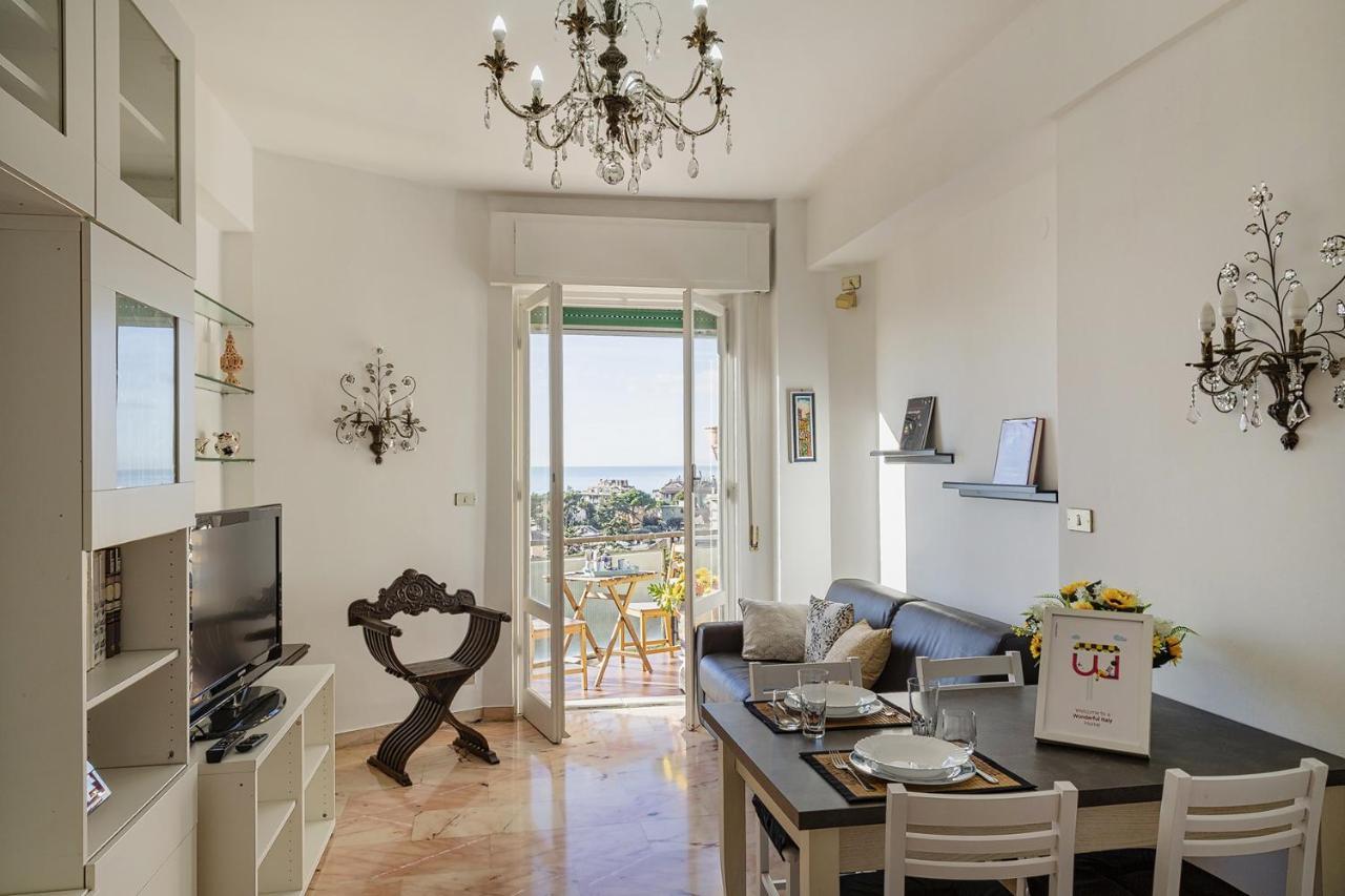 Homey Seaview Apartment By Wonderful Italy Genoa Exterior photo